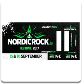 Nordic Rock Ticket (2 Deeg)